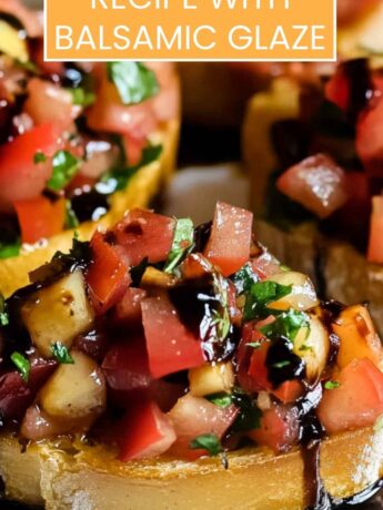 Bruschetta Recipe with Balsamic Glaze