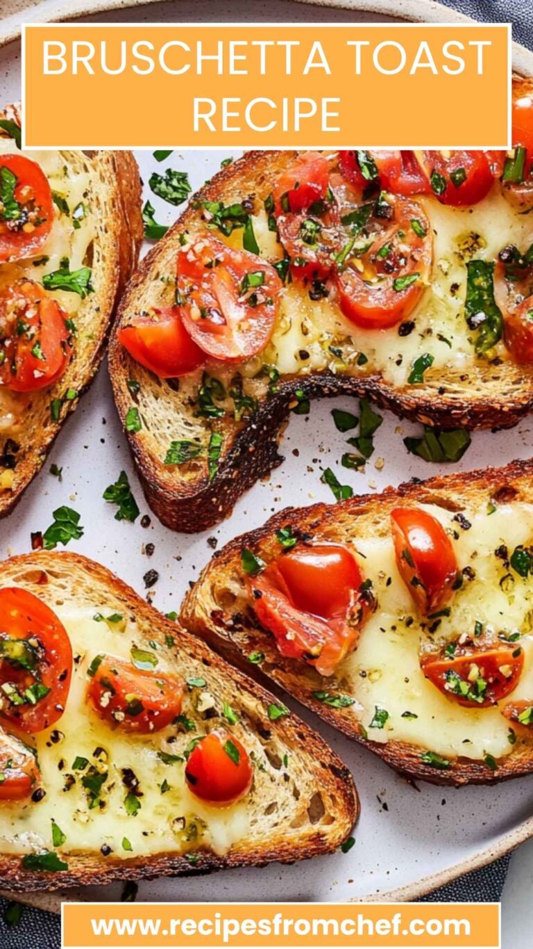 Bruschetta Toast Recipe – Recipes From Chef