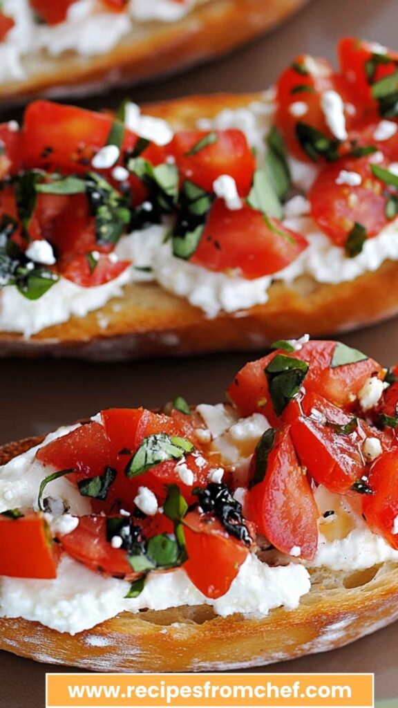 Bruschetta and Goat Cheese Copycat Recipe