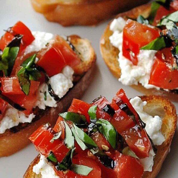 Bruschetta and Goat Cheese Recipe