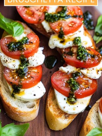 Caprese Bruschetta Recipe