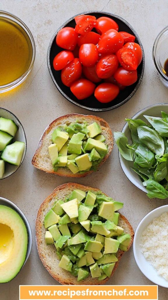 Avocado Bruschetta Copycat Recipe