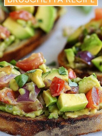 Avocado Bruschetta Recipe