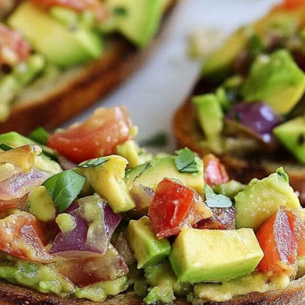 Avocado Bruschetta Recipe