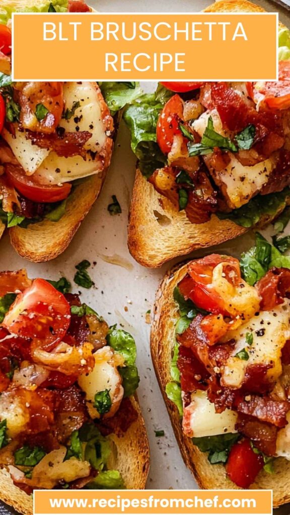 BLT Bruschetta Recipe