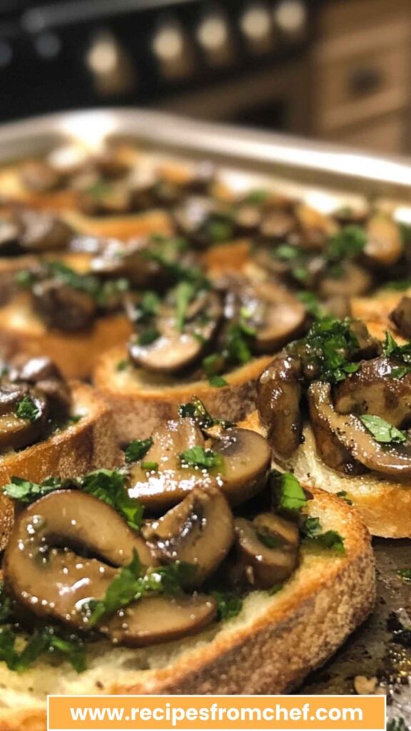 Best Mushroom Bruschetta Recipe