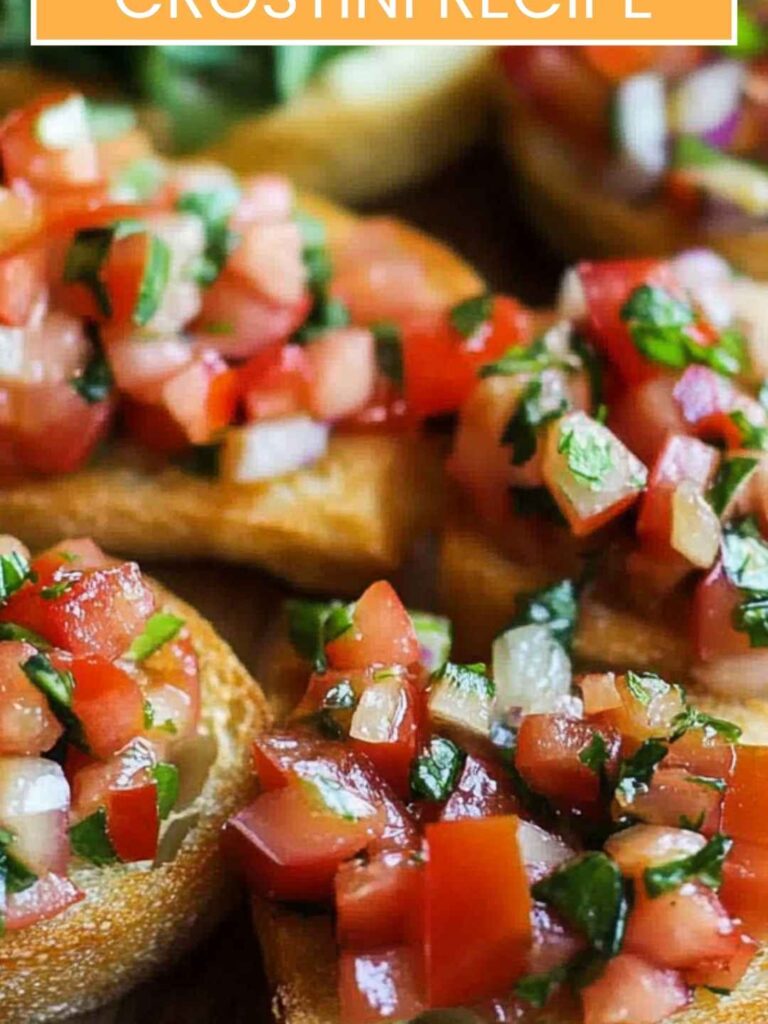 Bruschetta Crostini Recipe