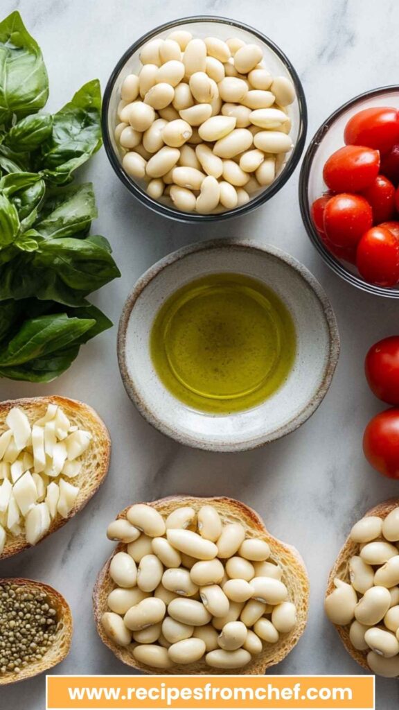 Cannellini Bean Bruschetta Copycat Recipe