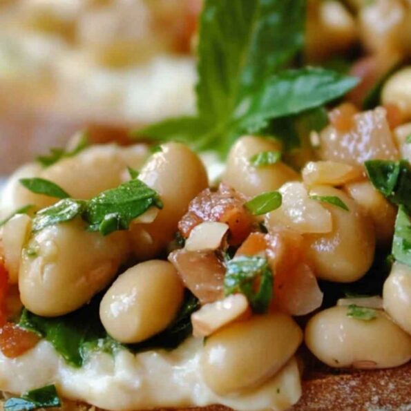 Cannellini Bean Bruschetta Recipe