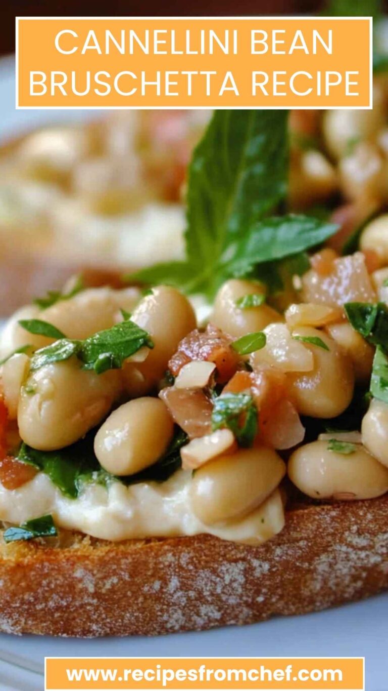 Cannellini Bean Bruschetta Recipe – Recipes From Chef