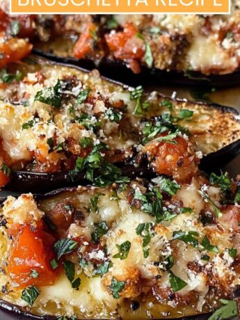 Eggplant Bruschetta Recipe