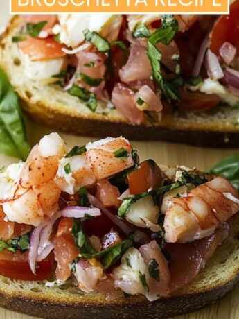 Lobster Bruschetta Recipe