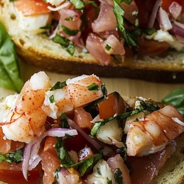 Lobster Bruschetta Recipe