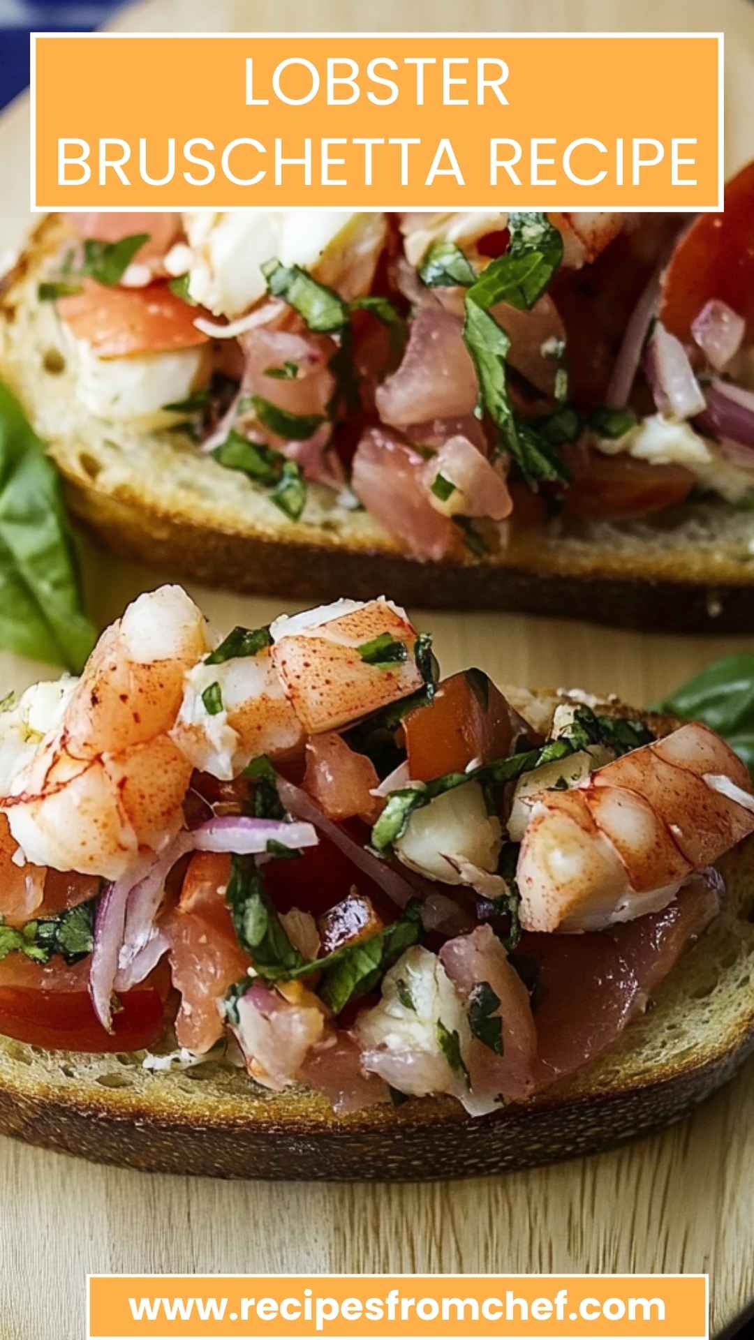 Lobster Bruschetta Recipe