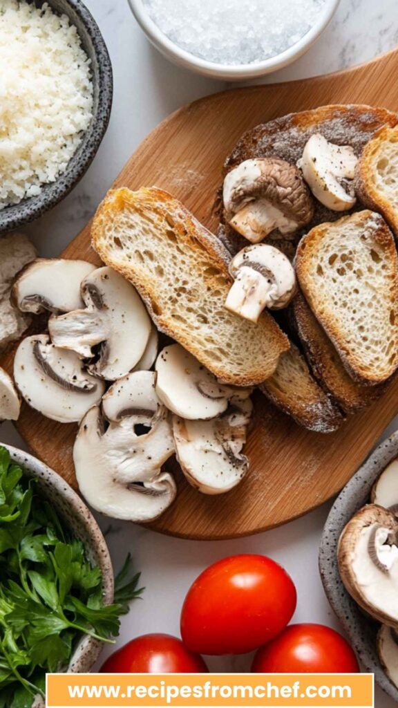 Mushroom Bruschetta Copycat Recipe