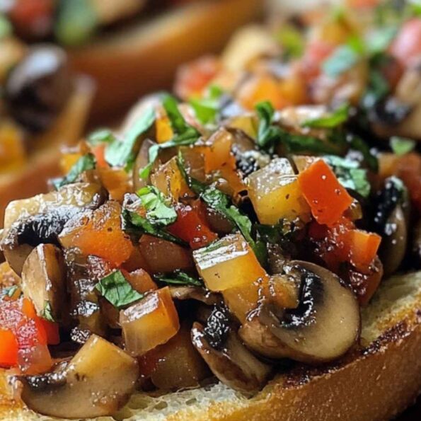 Mushroom Bruschetta Recipe