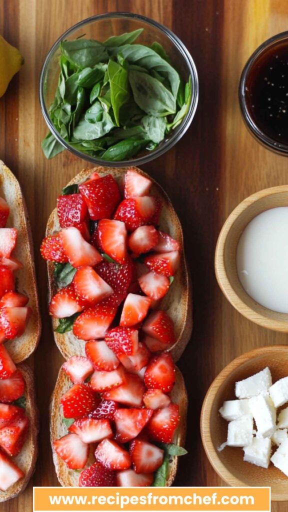 Strawberry Bruschetta Copycat Recipe