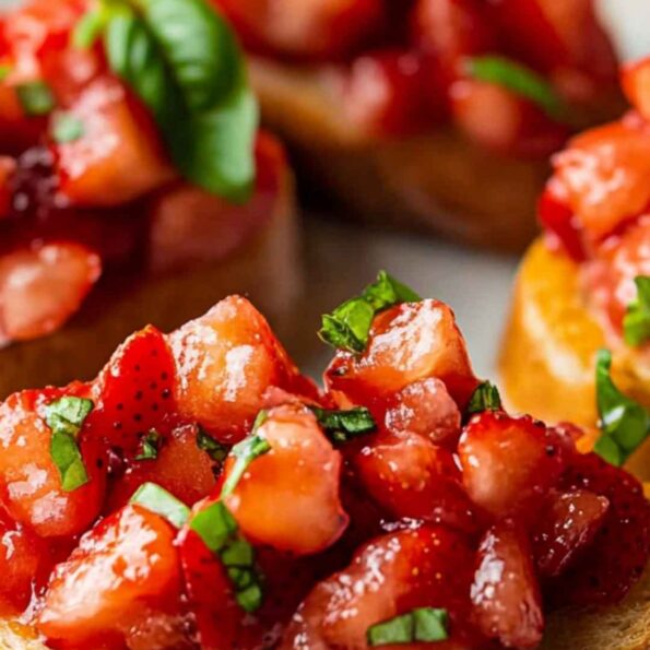 Strawberry Bruschetta Recipe