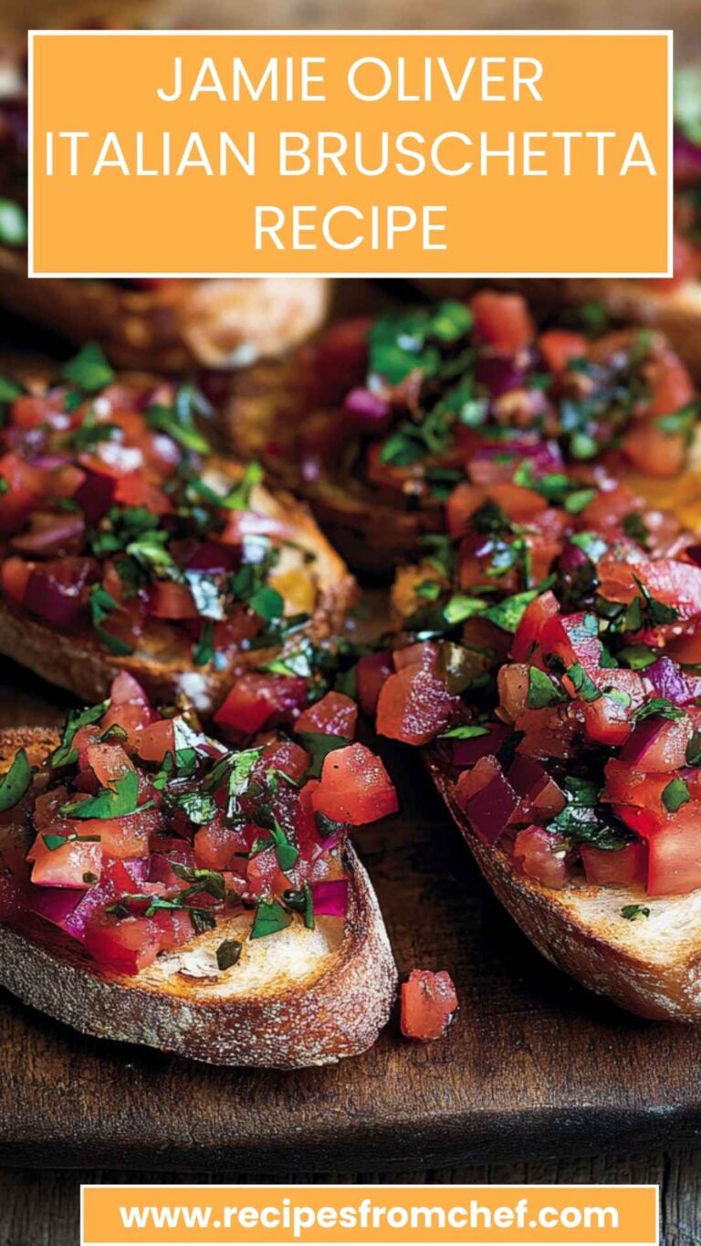 Jamie Oliver Italian Bruschetta Recipe – Recipes From Chef