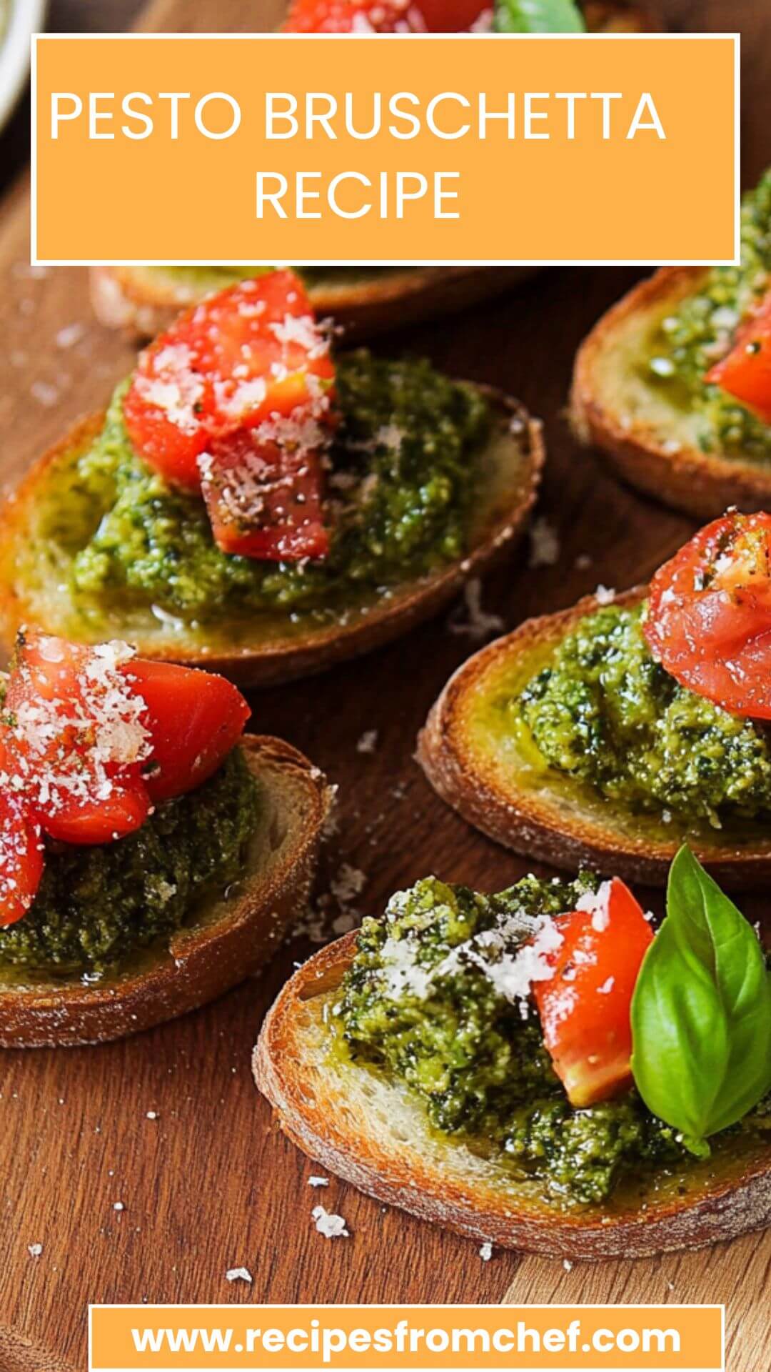 Pesto Bruschetta Recipe