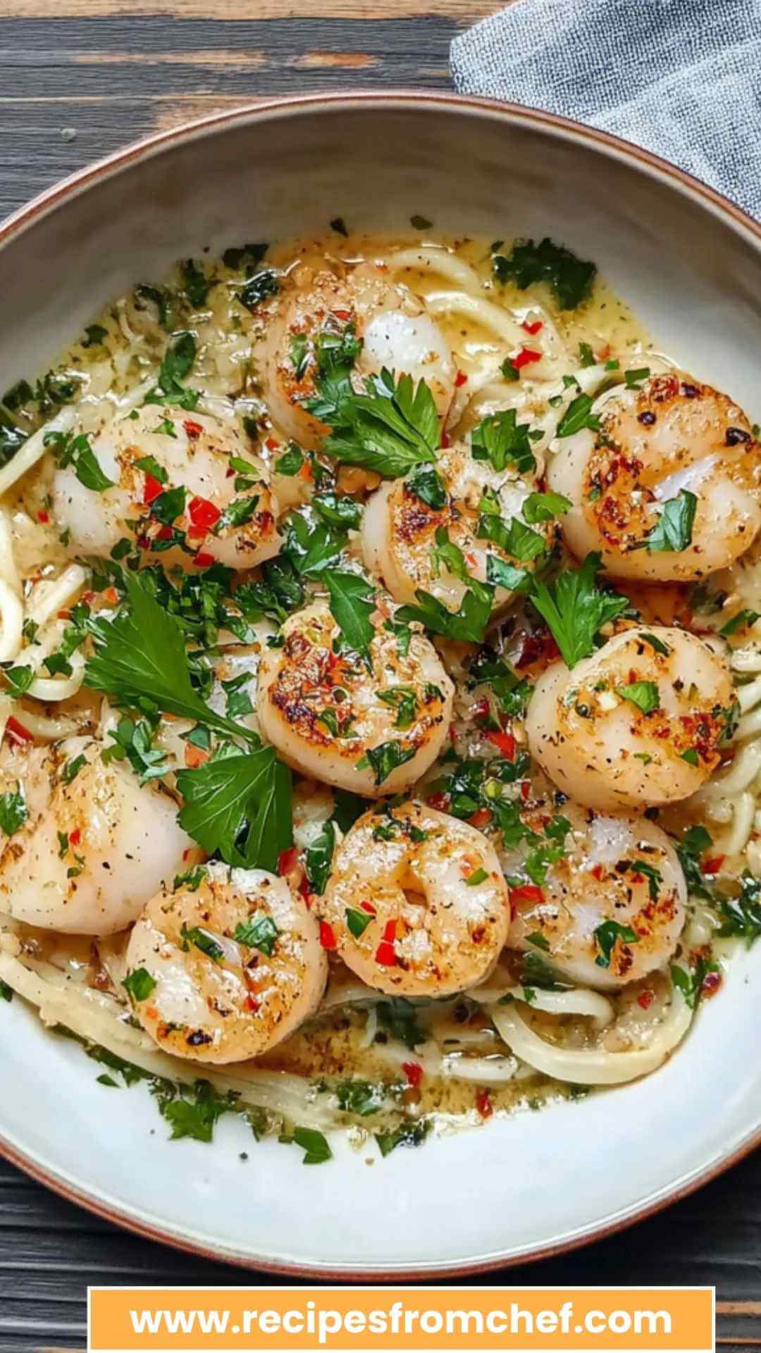 Best Scallop Scampi Recipe