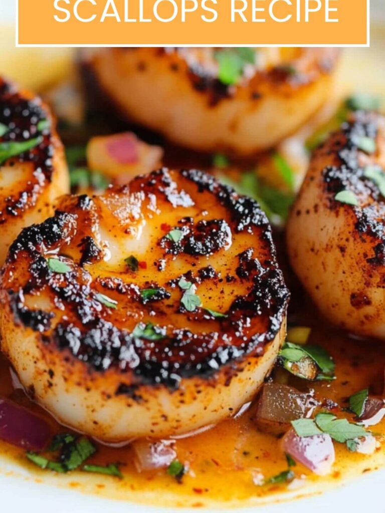 Blackened Scallops Recipe