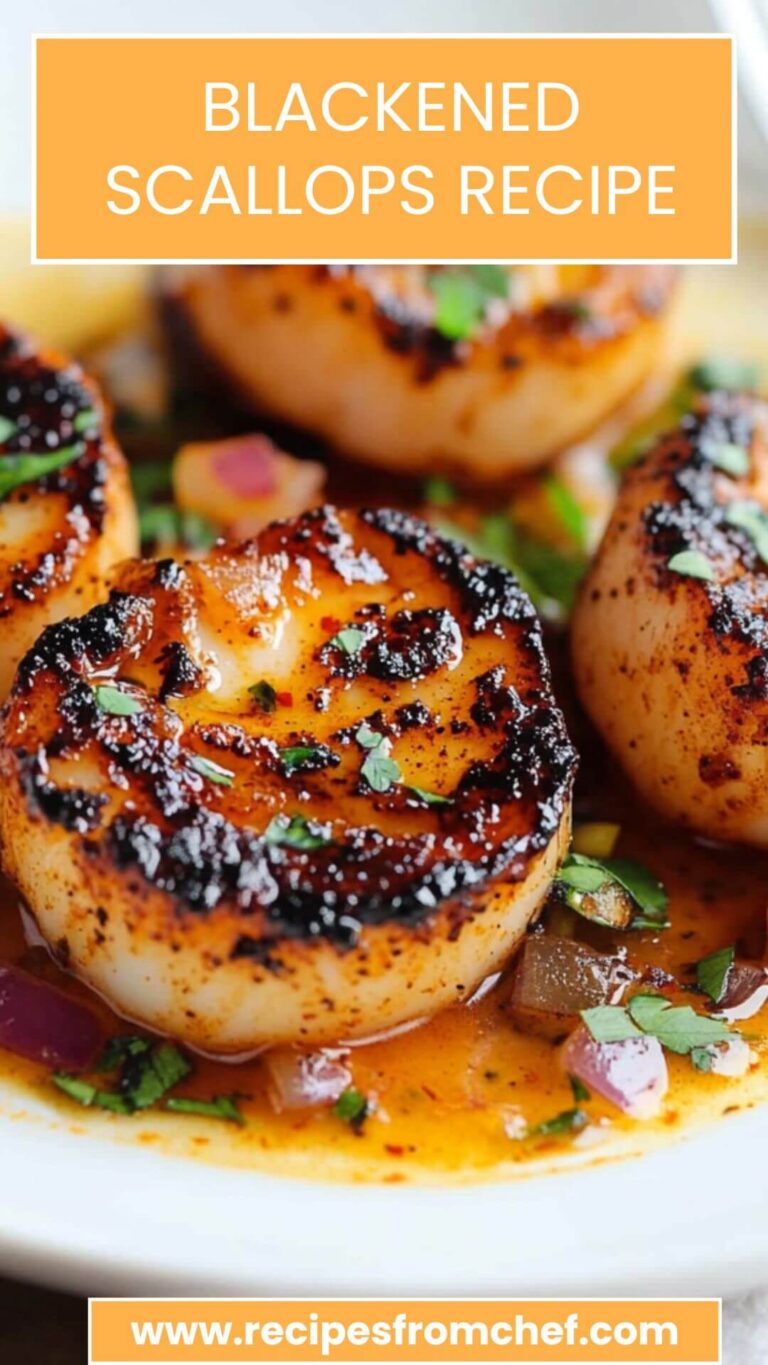 Blackened Scallops Recipe – Recipes From Chef
