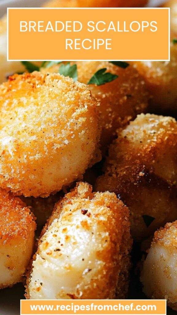 Breaded Scallops Recipe