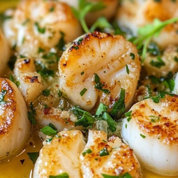 Garlic Butter Scallops Recipe