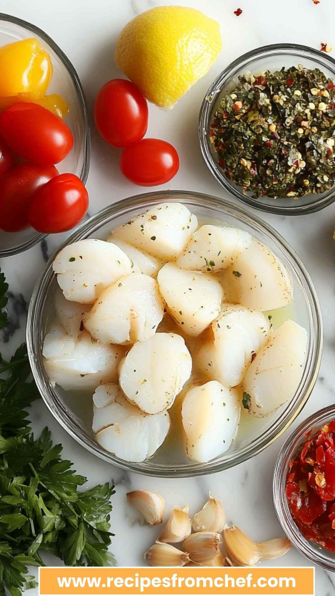 Mediterranean Scallops Copycat Recipe