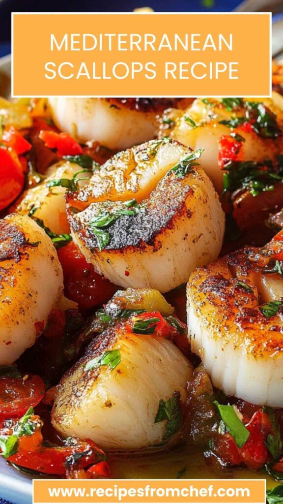 Mediterranean Scallops Recipe