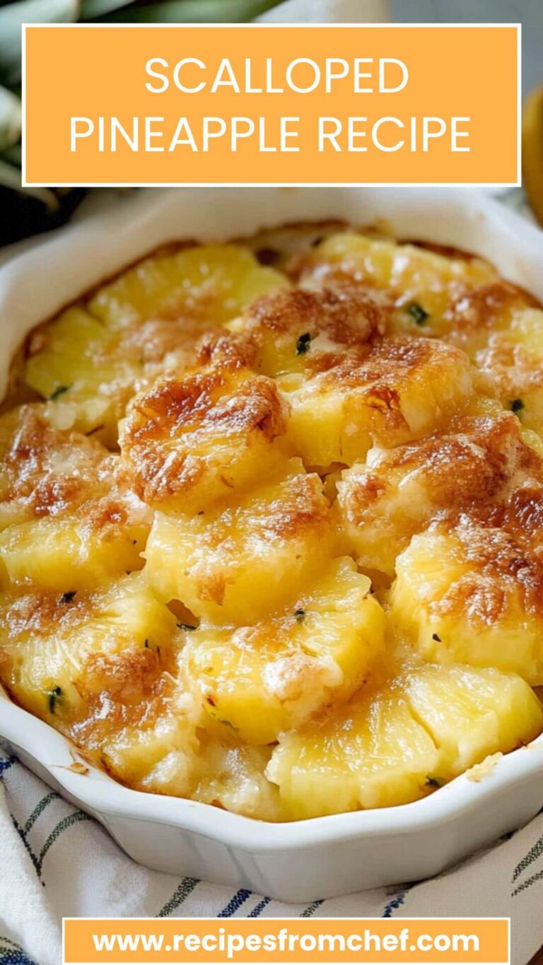 Scalloped Pineapple Recipe – Recipes From Chef