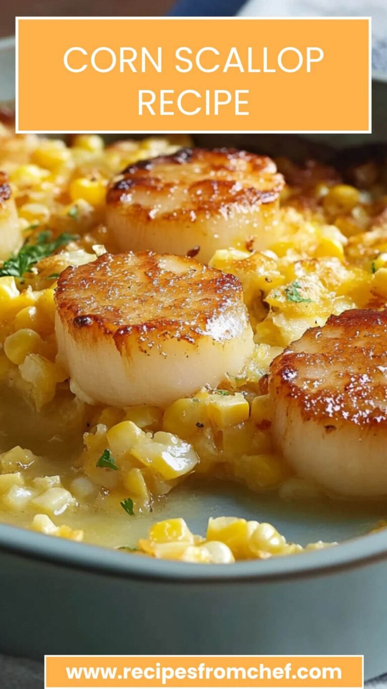 Corn Scallop Recipe – Recipes From Chef