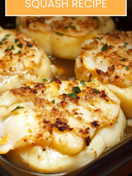 White Scallop Squash Recipe