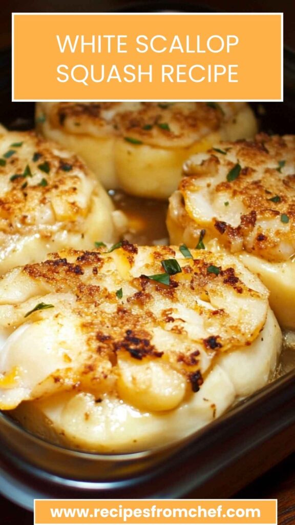 White Scallop Squash Recipe