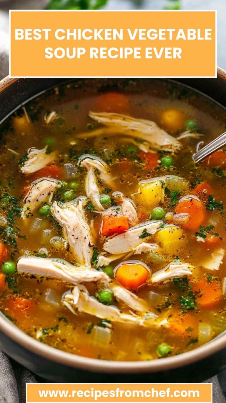 Best Chicken Vegetable Soup Recipe Ever – Recipes From Chef