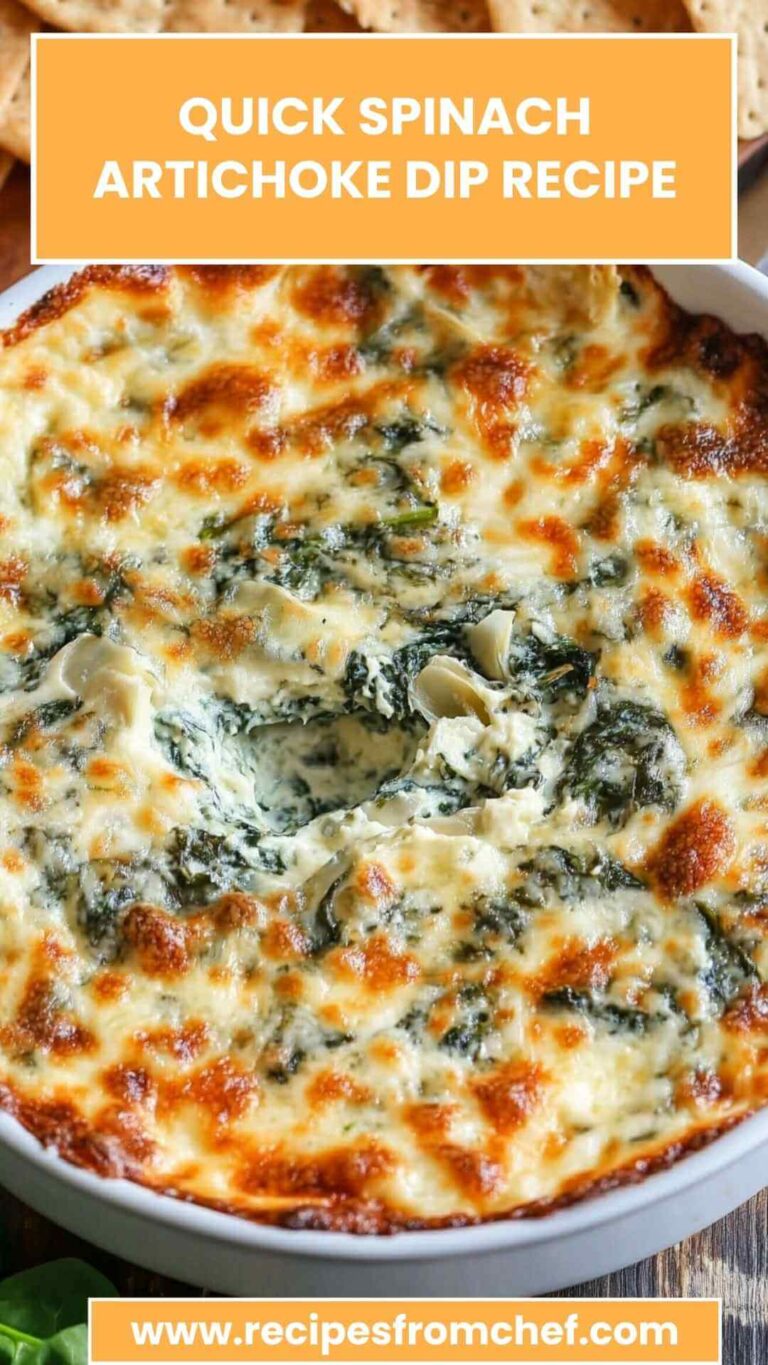 Quick Spinach Artichoke Dip Recipe – Recipes From Chef