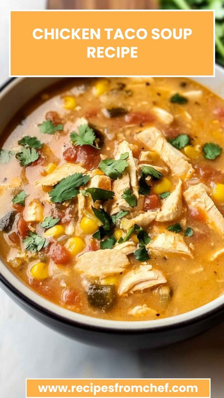 Chicken Taco Soup Recipe – Recipes From Chef