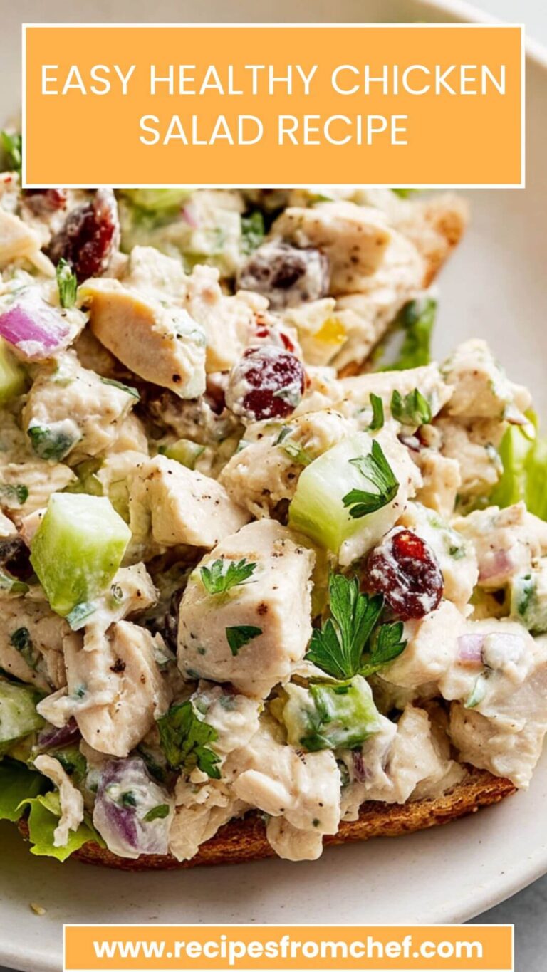 Easy Healthy Chicken Salad Recipe – Recipes From Chef