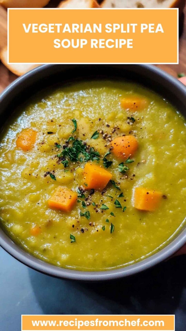 Vegetarian Split Pea Soup Recipe – Recipes From Chef