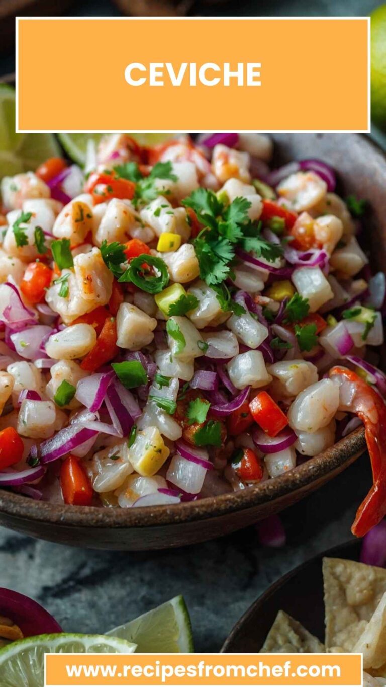 Ceviche – Recipes From Chef