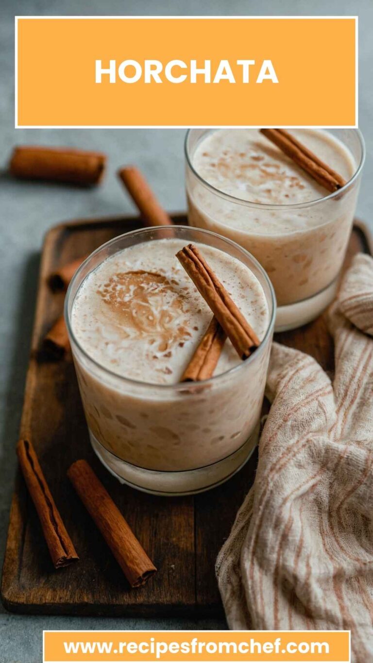 Horchata – Recipes From Chef