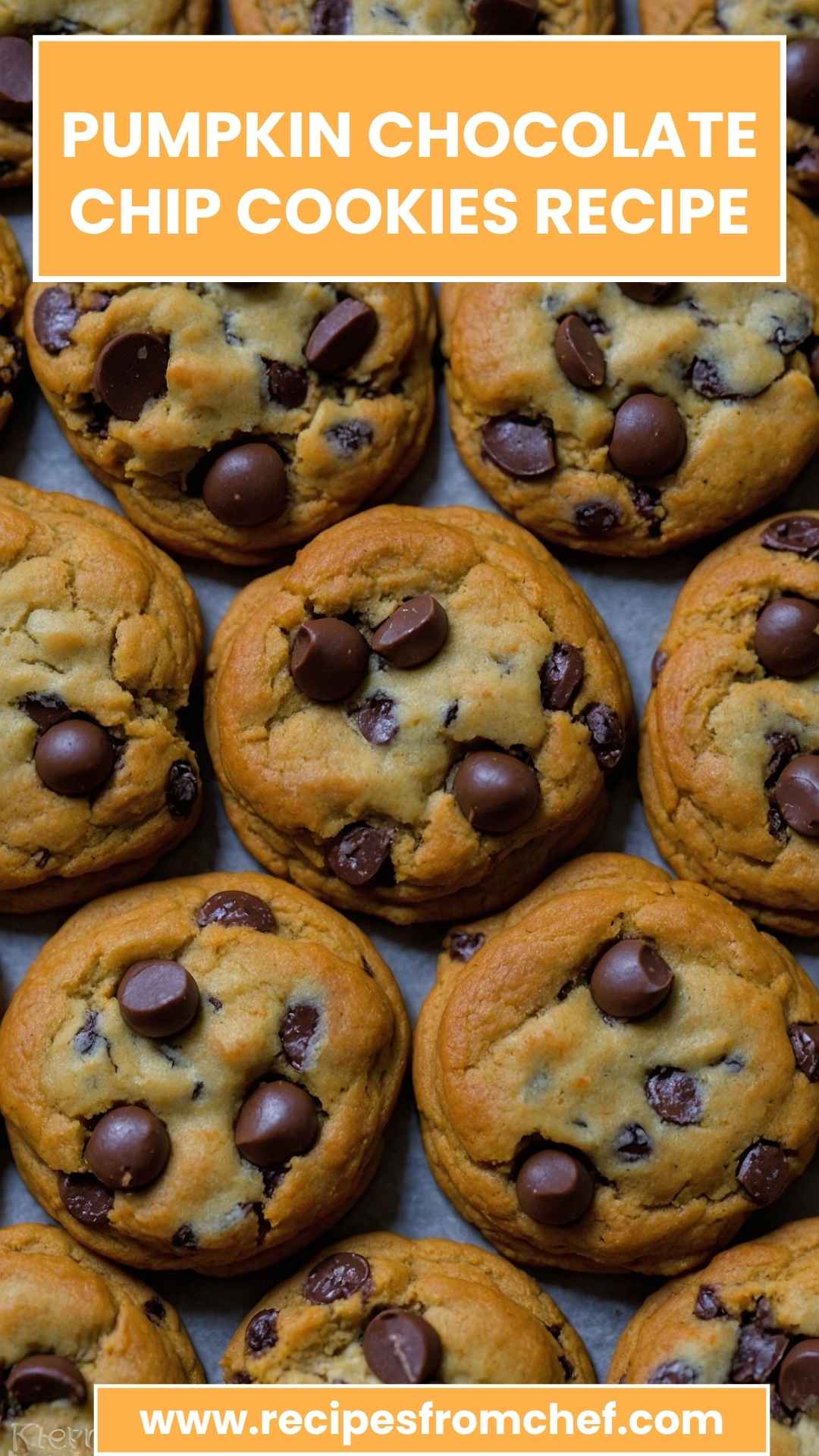 Pumpkin Chocolate Chip Cookies Recipe Pumpkin Chocolate Chip Cookies Recipe