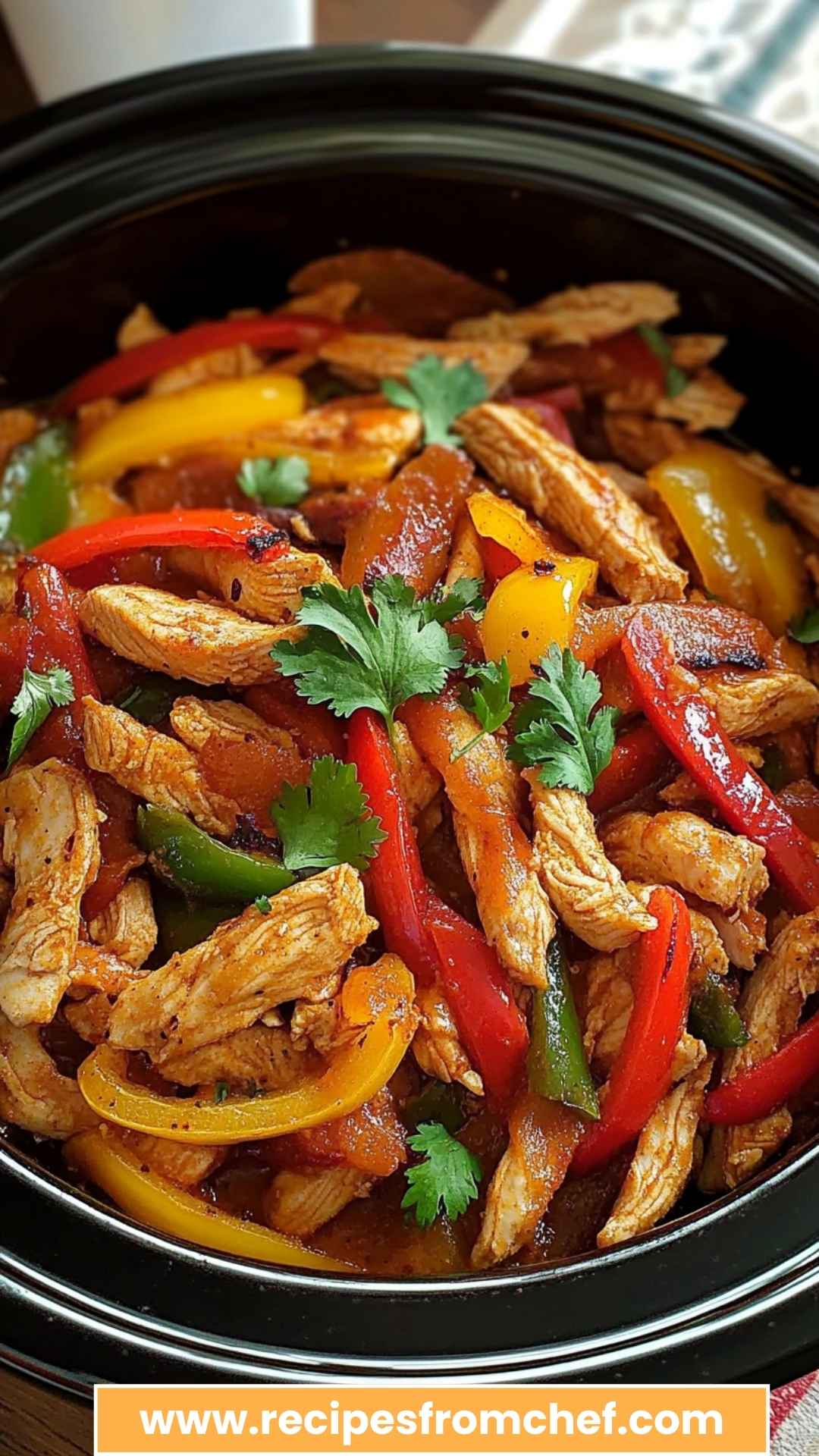 Slow Cooker Chicken Fajitas Copycat Recipe Slow Cooker Chicken Fajitas Copycat Recipe