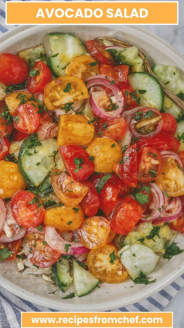 Avocado Salad – Recipes From Chef