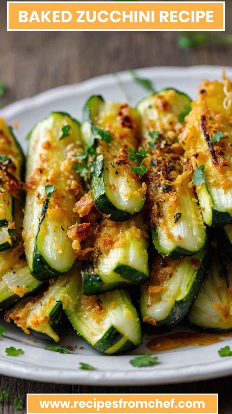 Baked Zucchini Recipe – Recipes From Chef