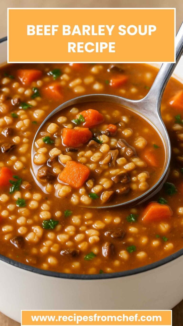 Beef Barley Soup Recipe – Recipes From Chef