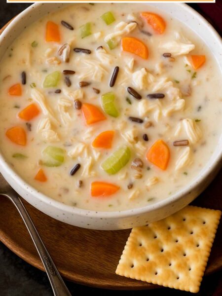 Creamy Chicken Wild rice Soup