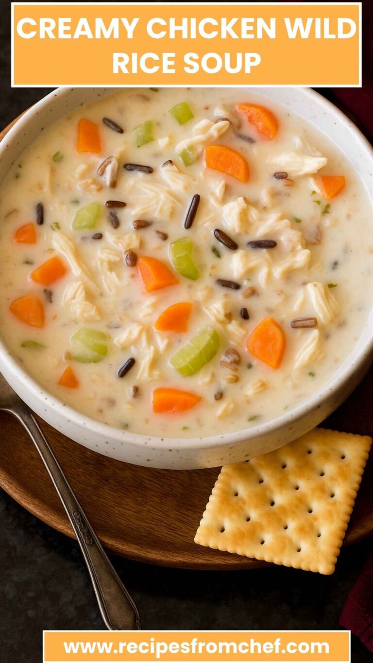 Creamy Chicken Wild rice Soup – Recipes From Chef