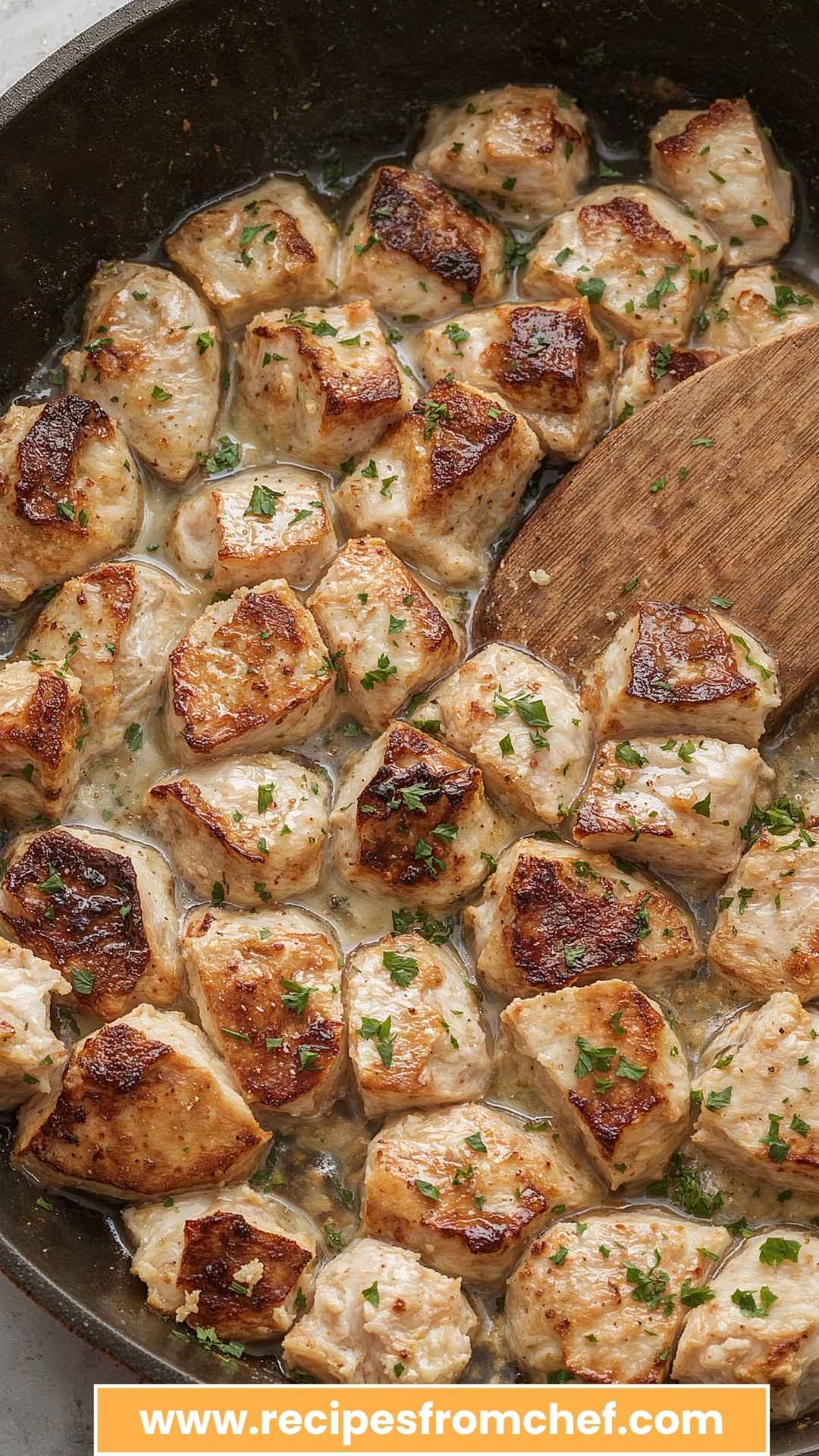 Garlic Butter Chicken Bites Copycat Recipe